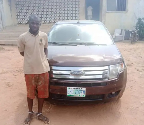 Lagos Car Wash Operator Runs Away With Customer’s Car, Arrested While Trying To Sell It - autojosh 