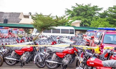 Oyo Gov. Seyi Makinde Reinforces Amotekun With 33 Vehicles And 396 Motorcycles - autojosh