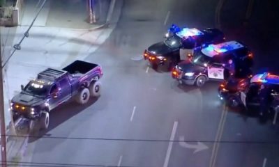 Thief Crashes DJ Marshmello's Stolen $350k SMCO 6×6 Super Truck After A Hot Police Chase - autojosh