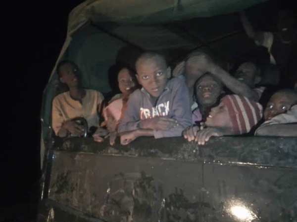 Trucks Ferries Kidnapped Kankara Students Home After Their Release - autojosh