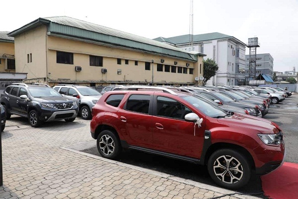 The SUVs gov wike donated