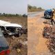 Road Accident Involving A Car, Cement Truck And Commercial Bus, Claims 14 Lives In Kogi - autojosh
