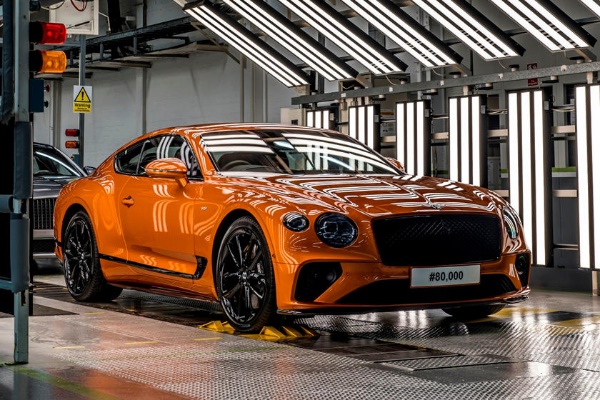 Production Milestone, 80,000th Bentley Continental GT Rolls Off Assembly Line - autojosh