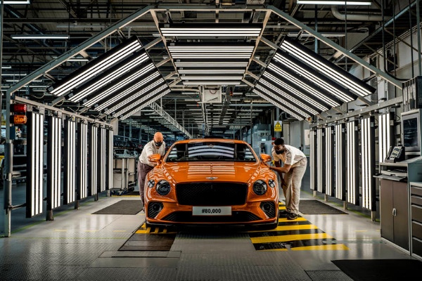 Production Milestone, 80,000th Bentley Continental GT Rolls Off Assembly Line - autojosh 