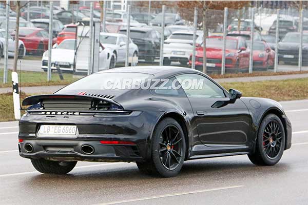 High Riding Porsche 911 Safari Prototype Caught Testing