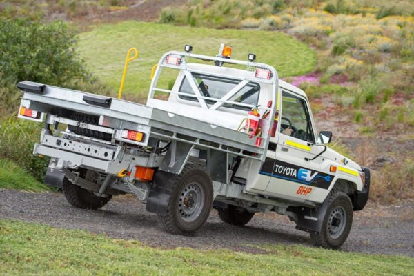 Electric Land Cruiser, Toyota Builds 70 Series That Runs On Batteries For Mining Giant BHP - autojosh 