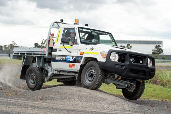 Electric Land Cruiser, Toyota Builds 70 Series That Runs On Batteries For Mining Giant BHP - autojosh