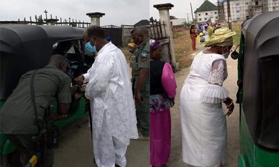 Missed Reactions As Former Rivers Deputy Governor, Wife Spotted Boarding Keke Napep - autojosh