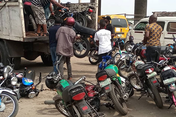 Lagos Impounds 100 Commercial Motorcycles - autojosh