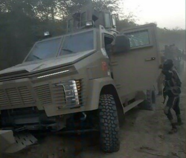 Boko Haram Destroy Nigerian Army Newly Acquired Phantom II Armoured Personnel Carriers APC - autojosh 