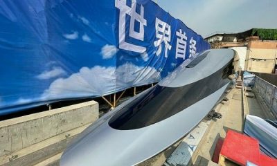 China Unveils 620km/hr Maglev Train That Can Cover 156km Journey Betw. Lagos-Ibadan In Just 15mins - autojosh
