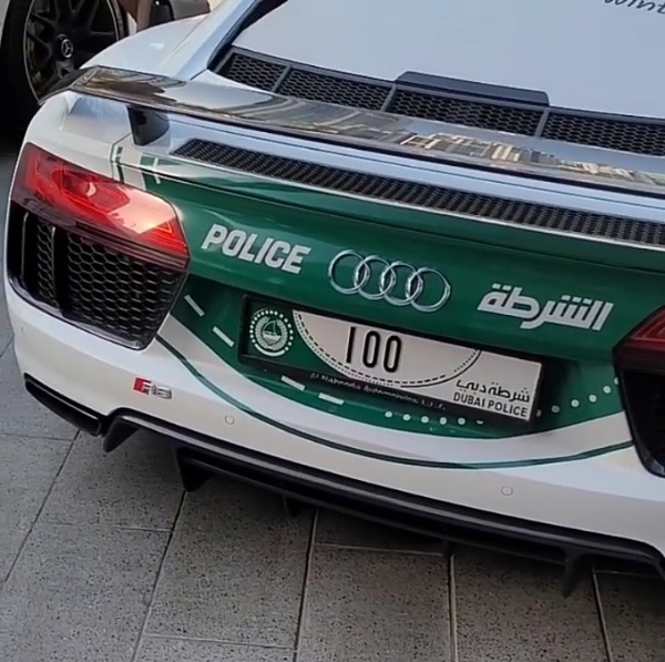 See Olopa Motor For Dubai.. God Help Us, Dino Melaye "Shocked" After Seeing Dubai Police Car - autojosh 