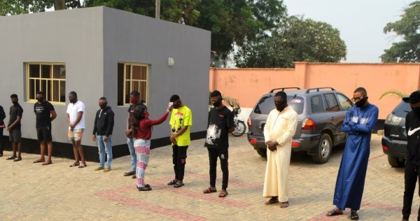 EFCC Arrests 11 Suspected Internet Fraudsters 'Yahoo Boys' In Osun, 12 Cars Recovered - autojosh 