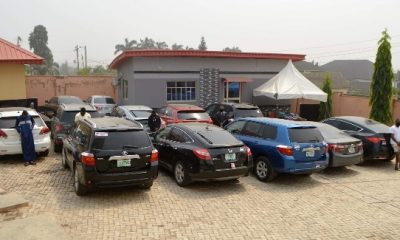 EFCC Arrests 11 Suspected Internet Fraudsters 'Yahoo Boys' In Osun, 12 Cars Recovered - autojosh