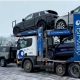 Land Rover Salesman Uses Defender To Tow Stuck 44-tonne Car Carrier Carrying 7 New SUVs To Showroom - autojosh