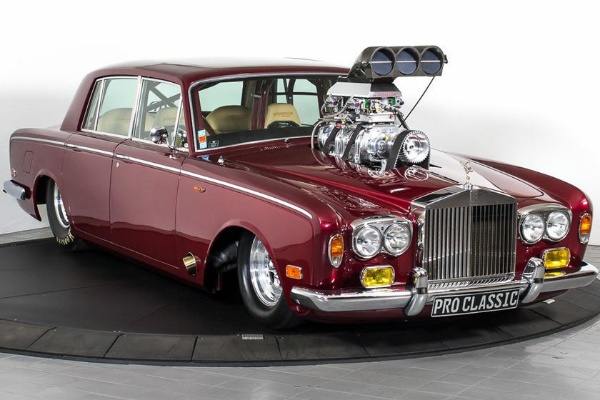 This Rolls-Royce, A Drag Racer With Protruding Engine, Is Up For Sale For $106,790 - autojosh