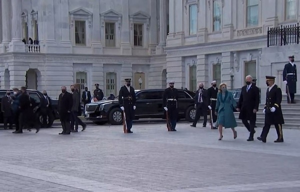 Seven Beast Presidential Limousines Flanked By Dozens Of Armoured SUVs Took Part In Joe Biden's Inauguration - autojosh