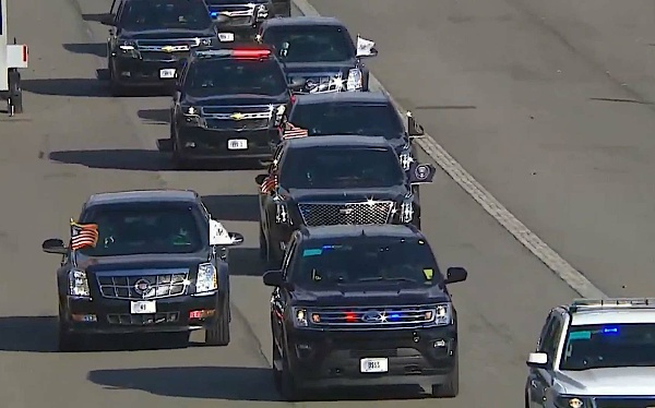 Seven 'Beast' Presidential Limousines Flanked By Dozens Of Armoured SUVs Took Part In Joe Biden's Inauguration - autojosh 