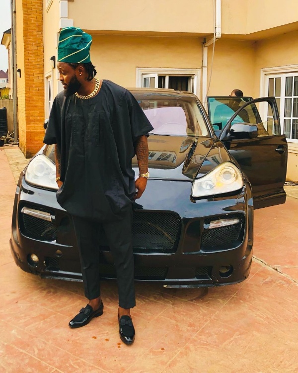 Super Eagles Star Raheem Lawal Flaunts Bentley Continental GT With Customised Number Plate - autojosh 