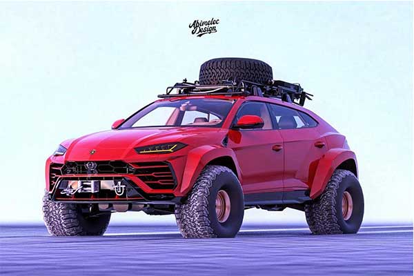 One Off Lamborghini Urus By Abimelec Design Is An Off-Road Beast