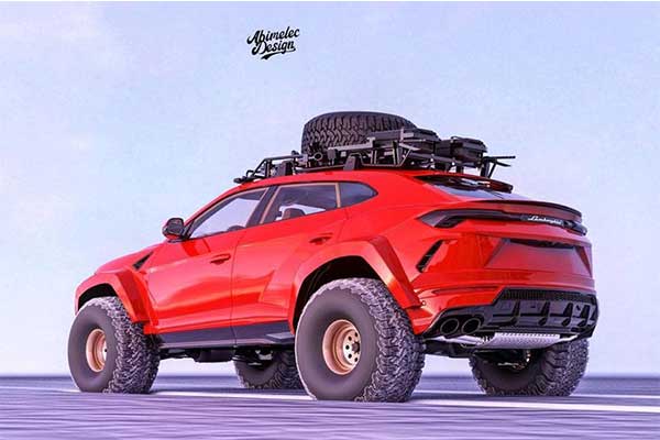 One Off Lamborghini Urus By Abimelec Design Is An Off-Road Beast