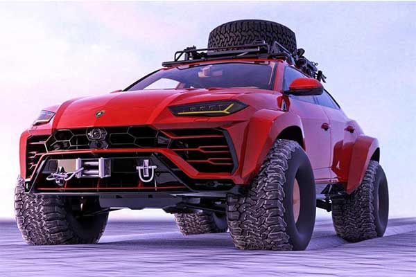 One Off Lamborghini Urus By Abimelec Design Is An Off-Road Beast