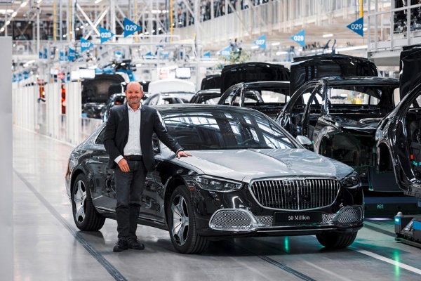 50-Millionth Mercedes-Benz Car, A Maybach S-Class, Just Rolled Off The Assembly Line - autojosh 