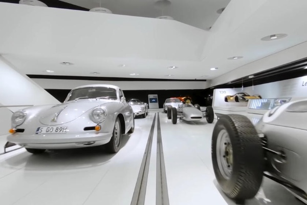 Aerial Drone Tour Showing The Over 700 Cars Inside Porsche Museum - autojosh 