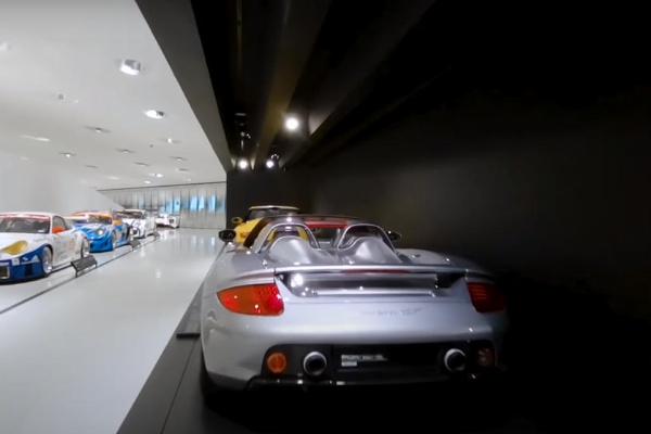 Aerial Drone Tour Showing The Over 700 Cars Inside Porsche Museum - autojosh 