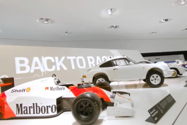 Aerial Drone Tour Showing The Over 700 Cars Inside Porsche Museum - autojosh 