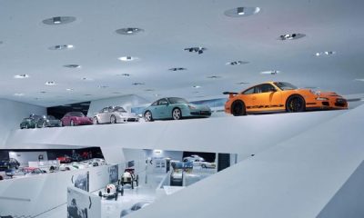 Aerial Drone Tour Showing The Over 700 Cars Inside Porsche Museum - autojosh