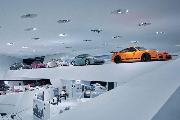Aerial Drone Tour Showing The Over 700 Cars Inside Porsche Museum - autojosh