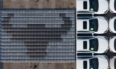 Geely Sets New Guinness World Record After Using 1,339 Emgrand Cars To Form Huge Ox Head - autojosh