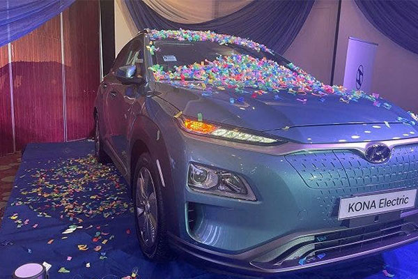 Nigeria’s First Electric Car, Hyundai Kona, Can Run For 482 Km When Charged, Charging Takes 9.35 Hours - autojosh