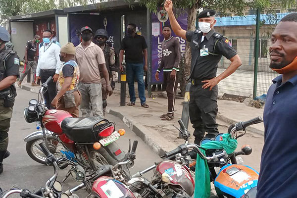 Lagos Taskforce Confiscates 80 Okadas In Yaba - autojosh 