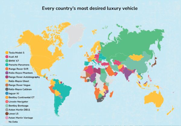 Tesla Model S Beats Phantom, Bentayga And Cullinan As World's Most Desired Luxury Car - Research - autojosh 