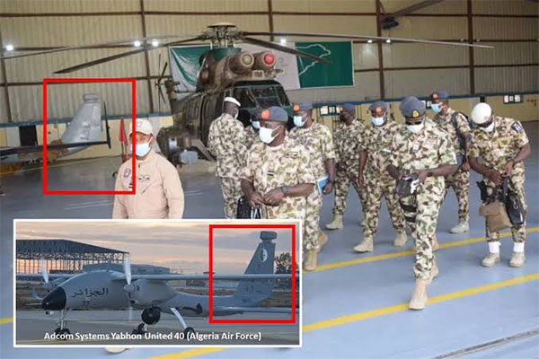 Nigerian Airforce Takes Delivery Of New Sophisticated Drones From The UAE (PHOTOS)