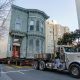 Watch As Truck Move 139 Years Old House Worth $2.6m To A New Location In U.S - autojosh