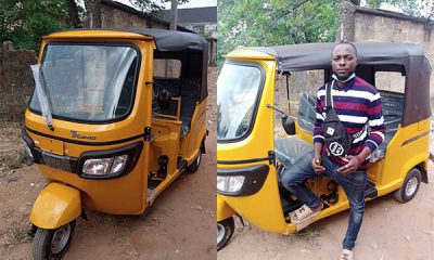 Okada Rider Gets Tricycle Gift From A Man He Carries To Campus For Free And On Credit - autojosh