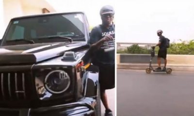 Hip TV Boss, Ayo Animashaun, Beats Lagos Traffic From Ikeja To VI With Electric Scooter - autojosh