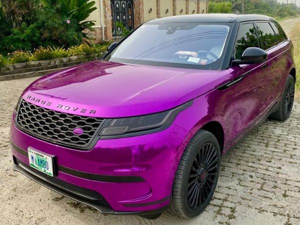 BBNaija Mercy Lambo’s Range Rover Velar Wrapped By Khaz Customs - autojosh 