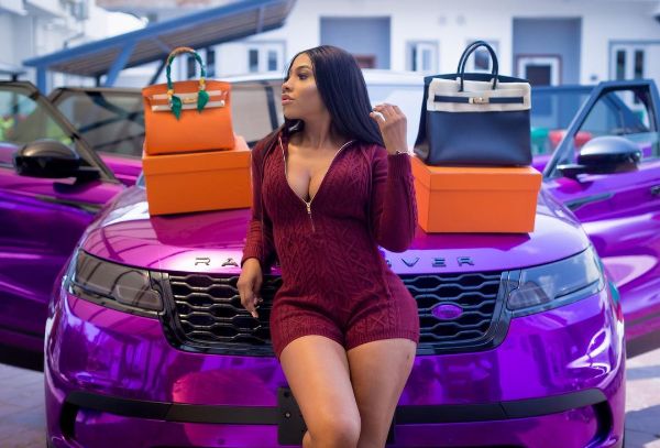 BBNaija Mercy Lambo’s Range Rover Velar Wrapped By Khaz Customs - autojosh