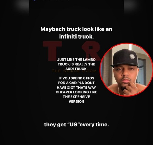 Rapper Bow Wow Shades Anyone Who Buys Mercedes-Maybach GLS 600 SUV, Says It Looks Like Infiniti Truck - autojosh 