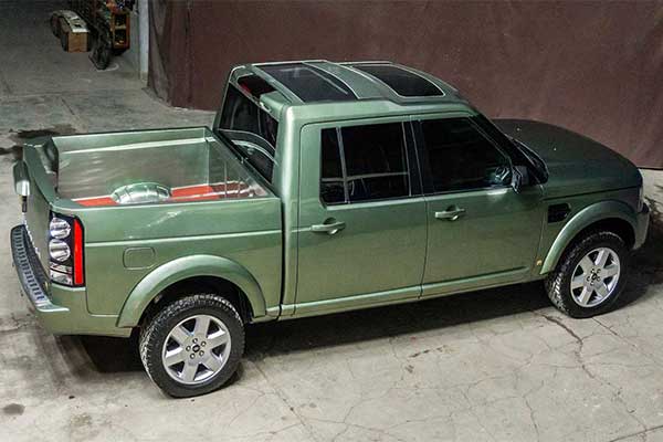 Turner Converts A Land Rover Discovery Into A Pickup Truck And It Looks Awesome