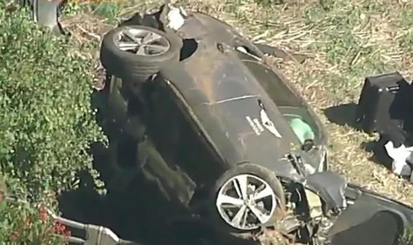 Golf Legend Tiger Woods Injured In Serious Rollover Car Crash In California - autojosh 