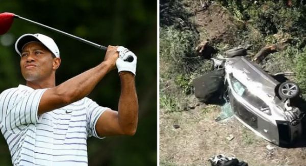 Golf Legend Tiger Woods Injured In Serious Rollover Car Crash In California - autojosh
