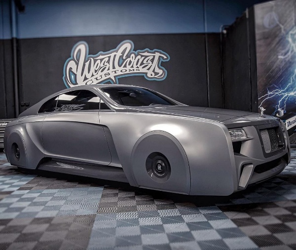 See The Making Of Justin Bieber's Floating Rolls-Royce With Hidden Wheels - autojosh 