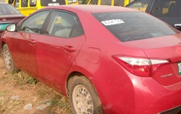 Lagos Auction Seized And Forfeited Toyota Corolla, With Market Value Of N3.2m, For N6.5m - autojosh 