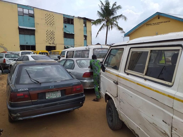 lagos police command cars