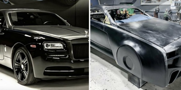 See The Making Of Justin Bieber's Floating Rolls-Royce With Hidden Wheels - autojosh